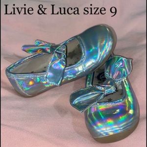 Livie & Luca iridescent flats